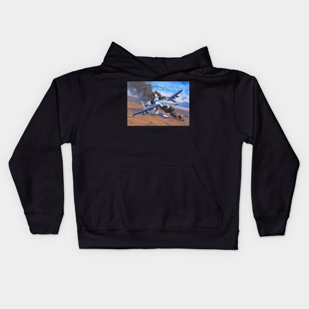 A10 Thunderbolt II Kids Hoodie by Aircraft.Lover